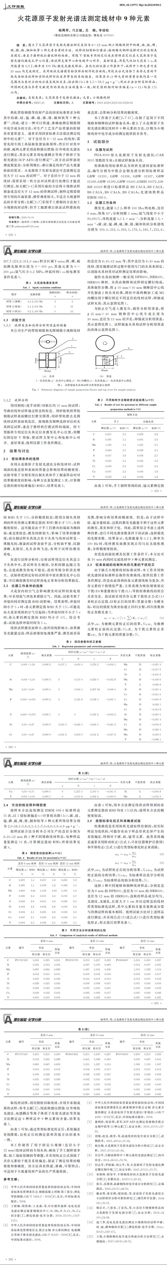 化學成分分析,光譜檢測,元素分析測試