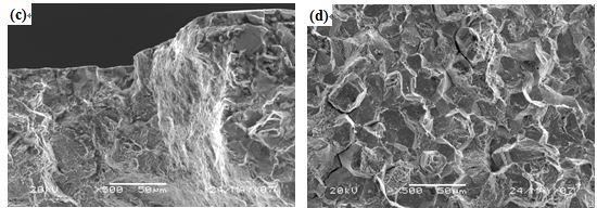 圖12-13 (c、d、e)斷口微觀形貌